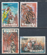 °°° RWANDA - Y&T N°1341/44 - 2010 °°° - Gebruikt