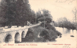 BELGIQUE - HOUYET - Entrée Du Parc D'Ardenne - Edit J Saimpain Barnich - Carte Postale Ancienne - Houyet