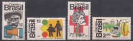 Brazil Brasil 1972 Mi#1352-1355 Mint Never Hinged - Unused Stamps