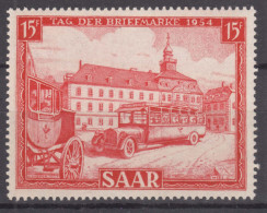 Saar Sarre 1954 Mi#349 Mint Never Hinged - Ungebraucht