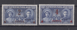 Canada Newfoundland 1939 Mi#237-238 Mint Never Hinged - 1908-1947