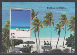 Cuba 2017 Sea Beaches Block, Mint Never Hinged - Ongebruikt