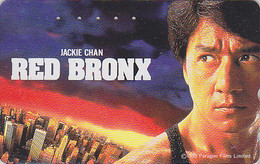 TC JAPON / 110-011 - CINEMA - JACKIE CHAN - RED BRONX / New York USA - MOVIE JAPAN Phonecard - CHINA Rel - R 19683 - Cine