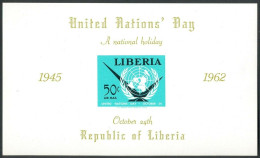 Liberia, 1962, United Nations` Day, Souvenir Sheet - Liberia