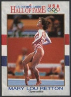 UNITED STATES 1991 - U.S. OLYMPIC CARDS HALL OF FAME # 27 OLYMPIC GAMES LOS ANGELES '84 - MARY LOU RETTON GYMNASTICS - G - Otros & Sin Clasificación