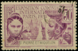 LP3137/504 - 1931 - COLONIES FRANÇAISES - S.P.M. - N°133 Oblitéré - Gebraucht