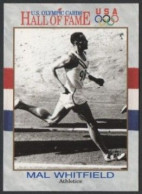 UNITED STATES 1991 - U.S. OLYMPIC CARDS HALL OF FAME # 39 - OLYMPIC GAMES 1948 / 1952 - MAL WHITFIELD - ATHLETICS - G - Andere & Zonder Classificatie