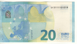 20 EURO  'Italy'   DRAGHI    S 004 C1     SF3111101019  /  FDS - UNC - 20 Euro