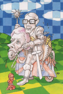 John Major Conservative Chess Board Game Comic Politics Postcard - Personnages