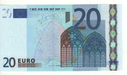 20 EURO  "T" Irlanda    Firma Trichet     K 003 E4  /   FDS - UNC - 20 Euro