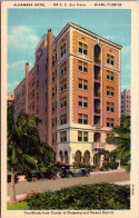 Florida Miami The Alhambra Hotel Curteich - Miami