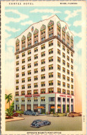 Florida Miami The Cortez Hotel Curteich - Miami