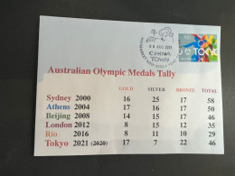 (1 R 39) CLEARANCE SPECIAL - Olympic Games - Australian Olympic Medals Tally (up To Tokyo JO Games) - Lettres & Documents