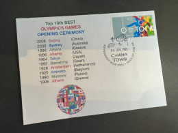 (1 R 39) CLEARANCE SPECIAL - XXXII Olympiad (Top 10 Best Opening Ceremony) - Covers & Documents