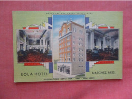 Eola Hotel. Natchez  Mississippi    Ref 6068 - Autres & Non Classés