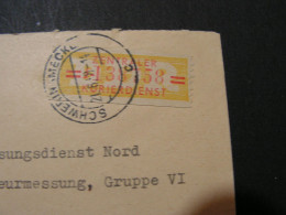 DDR , Schwerin Brief Kurier 1958 - Cartas & Documentos