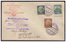 Sudetenland (005395) Brief Mit Mehreren Befeiungsstempeln Gelaufen Am 7.10.1938 - Région Des Sudètes
