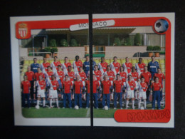 PANINI  FOOT  2005 N°222 & 223 Monaco Football - Edizione Francese
