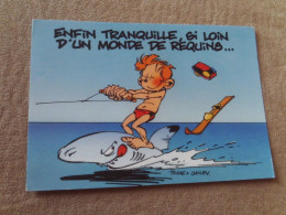 BELLE ILLUSTRATION HUMORISTIQUE "SPIROU ET FANTASIA" ..TOME ET JANRY (re) - Bandes Dessinées