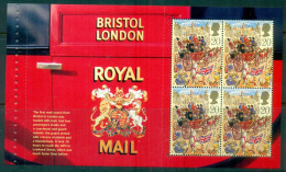 GB 2009 Treasure Of The Archive Prestige Booklet Pane , Royal Mail Coaches DP404 - Unused Stamps