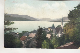 C9138) ATTERSEE - Blick über Den See über Häuser Und Kirche 1906 - Attersee-Orte