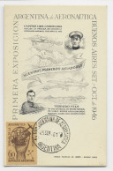 ARGENTINA 60C AERONAUTICA CARTE AVION AIR MAIL 25 SEPT 1961 - Poste Aérienne