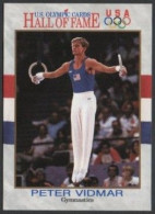 UNITED STATES 1991 - U.S. OLYMPIC CARDS HALL OF FAME # 84 - OLYMPIC GAMES LOS ANGELES '84 - PETER VIDMAR  GYMNASTICS - G - Other & Unclassified