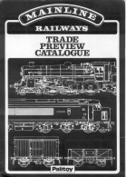 Catalogue MAINLINE 1976 OO GAUGE MODEL RAILWAYS TRADE PREVIEW - Anglais