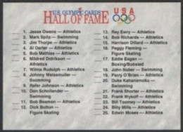 UNITED STATES 1991 - U.S. OLYMPIC CARDS HALL OF FAME # 89 - CHECKLIST 1 / 44 - G - Altri & Non Classificati