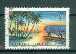 POLYNESIE - N°30 Oblitéré. Paysages. - Used Stamps