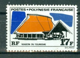 POLYNESIE - N°74 Oblitéré. Grands édifices. - Used Stamps