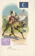 PC POSTS OF THE WORLD, LA POSTE EN EGYPTE, Vintage LITHO Postcard (b47886) - Poste & Facteurs