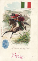PC POSTS OF THE WORLD, LA POSTE AU MEXIQUE, Vintage LITHO Postcard (b47892) - Poste & Facteurs