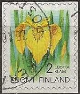 FINLAND 1993 Provincial Plants - 2KLASS (1m.90) - Iris (Kymenlaakso) FU - Gebraucht