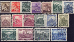 YT 41 à 59 Incomplet - Used Stamps