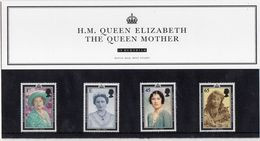 GB GREAT BRITAIN 2002 QUEEN ELIZABETH THE QUEEN MOTHER IN MEMORIAM PRESENTATION PACK NO M08 COMPLETE WITH INSERTS ROYALS - Presentation Packs
