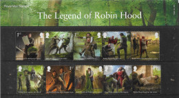 GB 2023 THE LEGEND OF ROBIN HOOD PRESENTATION PACK MNH - Presentation Packs