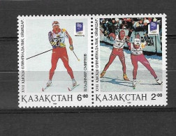 Olymische Spelen 1994 , Kazachstan - Zegels Postfris - Inverno1994: Lillehammer