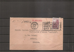 Inde ( Lettre Par Bateau De 1951 De Calcutta Vers La Belgique à Voir) - Briefe U. Dokumente