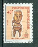 POLYNESIE - N°229 Oblitéré. Tikis En Polynésie. (II). Statuettes De Bois. - Usados