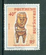 POLYNESIE - N°229 Oblitéré. Tikis En Polynésie. (II). Statuettes De Bois. - Oblitérés