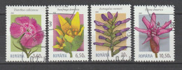 Rumänien 2022 Blumen Pflanzen Der Karpaten Mi 8076 - 8079 Gestempelt Used - Gebruikt