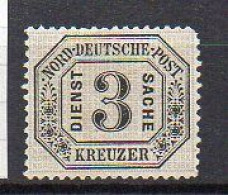 Norddeutscher Postbezirk 1870 - Dienstmarke Mi 8 - (*) - Mint No Gum (2ZK12) - Nuovi