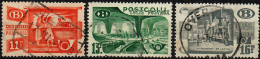 1950 Postpakketzegels COB TR322-9 Ex / Mi 30-32 / Sc Q328-35 Ex / YT CP 322-9 Ex Used / Oblitéré / Gestempelt - Afgestempeld