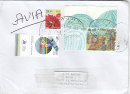 GOOD ISRAEL Postal Cover To ESTONIA 2022 - Good Stamped: Sport ; Belvoir ; Flower - Covers & Documents