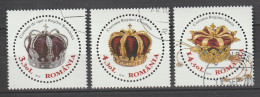 Rumänien 2013 Crowns Kronen Mi 6682 - 6684 Gestempelt Used - Used Stamps