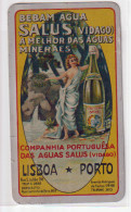 Portugal - Agua SALUS Vidago - 1930 - Advertising  Metal Pocket Calendar  - Made In Germany - Prager & Lojda - Small : 1921-40