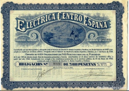 ELECTRICA CENTRO ESPAÑA S. A. - Elektriciteit En Gas