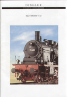 Catalogue DINGLER EXCLUSIVE MODELLBAHNEN 2001 Spur I Modelle 1:32 - Deutsch