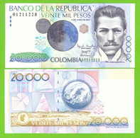 COLOMBIA 20000 PESOS 2001  P-454a UNC - Colombie